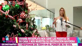 Viviana Rivasplata mostró la hermosa decoración navideña de su casa