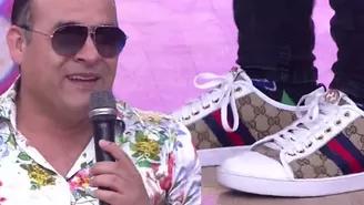 Zapatillas Gucci: Juan Carlos Orderique lució exclusivo modelo ¿cuánto cuesta?