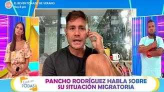 Pancho Rodríguez: "Si Migraciones no responde mi apelación tendré que llevarlo a un plano judicial"