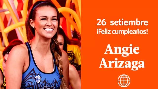 	Angie Arizaga está de cumpleaños