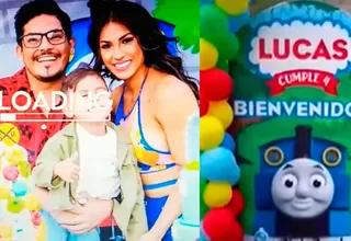 Erick Elera y Allison Pastor celebraron cumpleaños de su hijo Lucas Tadeo con espectacular fiesta
