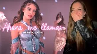 Flavia Laos lloró de emoción tras estrenar videoclip de su nuevo tema "Ahora me llamas"