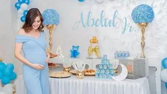 Génesis Arjona celebró baby shower de su hijo Abdul con espectacular reunión