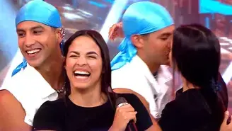 Santiago Suárez protagonizó romántico beso con Raysa Ortiz en EEG.