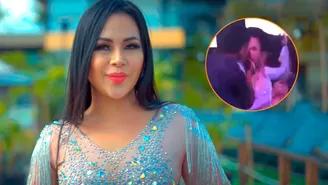 Linda Caba, cantante de Explosión de Iquitos, fue acosada por sujeto que intentó besarla en pleno concierto