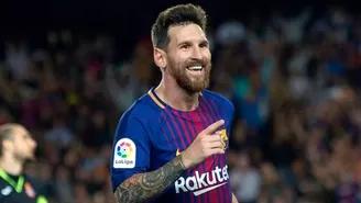	Lionel Messi sorprendió a sus fans con extraño tatuaje.