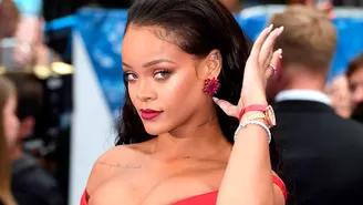 	Rihanna enloqueció a sus seguidores con escote de infarto.