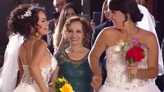 	Los Vílchez: Viviana, María Elena y doña Carmela entraron con baile