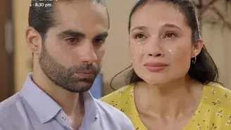 Rebeca lloró desconsoladamente por rechazo de Benito luego de besarlo