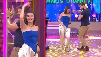 David Villanueva y Alex Béjar sorprendieron al bailar en vivo