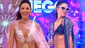 María Pía Copello impactó al desfilar en vivo en bikinis de infarto