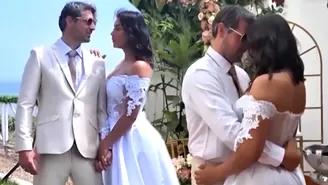 Claudia Portocarrero se casó con Michael Witkamp, papá de su hija