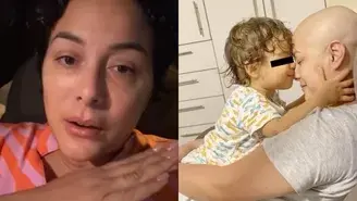 Natalia Salas se quebró por operación de emergencia de su hijo: "Lloré mucho"