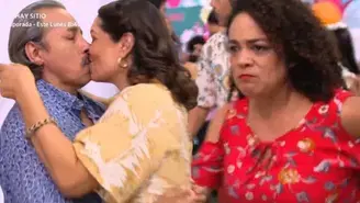 Mónica besó a Donald frente a Quitita y ella estalló en celos