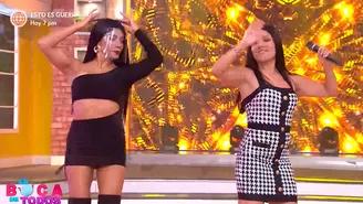 	Diana Sánchez y Tula Rodríguez se enfrentaron en versus de baile.