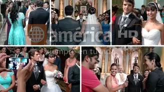 Detrás de cámaras: lo que no viste de la boda de Valentina y Alejandro