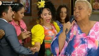 Maruja puso a bailar y cantar a los Gonzáles con música criolla