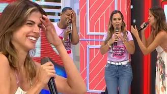 Edson Dávila lanzó insólito comentario sobre apasionado beso de Fiorella Cayo y Stephanie Cayo reaccionó así