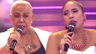 Azucena Calvay cantó por primera vez junto a Lucía de La Cruz recordando sus inicios en la música