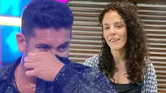 Sandro Monzante lloró desconsoladamente por sorpresa de su esposa