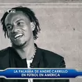 André Carrillo conversó en exclusiva con Fútbol en América 