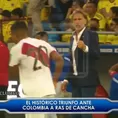 Perú vs. Colombia: &quot;Así te quiero&quot;, le dijo Ricardo Gareca a Edison Flores tras gol