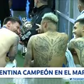 Argentina campeón de la Copa América 2021: Messi y Neymar se reunieron tras los festejos