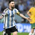 Argentina vs. Australia: Lionel Messi anotó el 1-0 en el Estadio Ahmad Bin Ali
