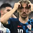 Argentina vs. Croacia: &quot;No puedo creer que se haya pitado ese penal&quot;, criticó Modric