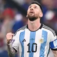 Argentina vs. Francia: Lionel Messi marcó el 1-0 para la albiceleste en la final