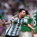 Argentina vs. México: Lionel Messi anotó el 1-0 y llegó a 8 goles en Mundiales