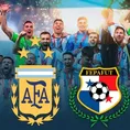 EN JUEGO: Argentina vs. Panamá se miden en amistoso donde celebran la tercera estrella