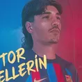 Barcelona anunció la contratación de Héctor Bellerín
