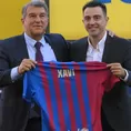 Barcelona: Laporta apuesta por la renovación de Xavi y explicó por qué