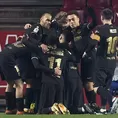 Barcelona remontó y venció 5-3 al Granada para avanzar a semis de Copa del Rey