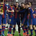 Messi marcó un doblete y Barcelona goleó 4-1 al Huesca por LaLiga