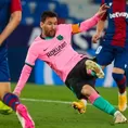 Barcelona vs. Levante: Lionel Messi marcó el 1-0 con golazo de tijera