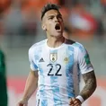 Chile vs Argentina: Lautaro Martínez aprovechó lesión de Bravo para poner el 2-1