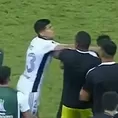 Colo Colo ganó en Brasil por la Libertadores y dos de sus jugadores se pelearon