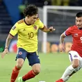 Colombia vs. Perú: Juan Fernando Quintero afuera por 10 días tras lesión en rodilla