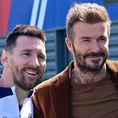 David Beckham le da la bienvenida a Messi: Cuando comencé este viaje, soñaba con traer a los mejores del mundo