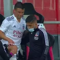 Gabriel Costa rompió en llanto tras sufrir lesión en el Colo Colo vs. La Calera