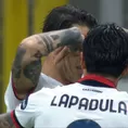 Gianluca Lapadula asistió para el 2-2 del Cagliari ante Inter por la Serie A
