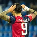 Gianluca Lapadula se pronunció tras darle el triunfo al Cagliari en la Serie B