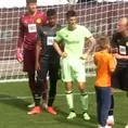 Haaland le firmó autógrafo a un niño en pleno córner en amistoso del Borussia Dortmund