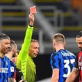 Inter vs. Milan: Zlatan Ibrahimovic vio la roja y el rossonero se quedó con 10 hombres