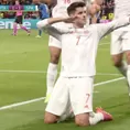 Italia vs. España: Álvaro Morata anotó el 1-1 tras combinación con Dani Olmo