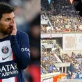 Messi recibió pifias en el Parque de los Príncipes en nueva derrota de PSG