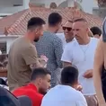 Lionel Messi y Franck Ribéry de fiesta en una famosa discoteca de Ibiza