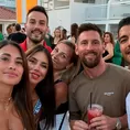 ¿Lionel Messi y sus amigos compartieron con Paula Manzanal en Ibiza?